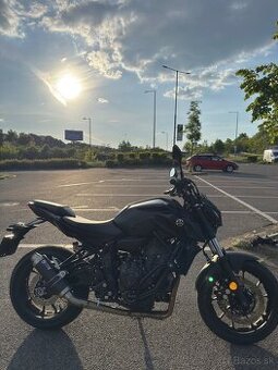 Yamaha MT 07 Otvorena