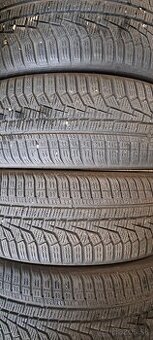 Predám 4ks slušné zimné 205/55r17-91H Hankook