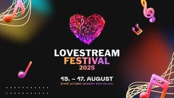Lovestream zľavový kód na 50€ zo vstupenky