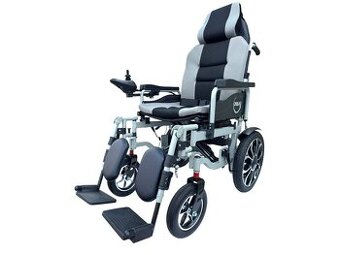 elektrický invalidný vozík XL 52 cm do170kg novy 10km/h