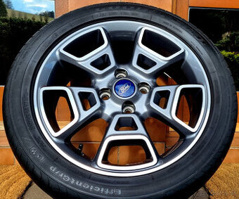 alu R17 4x108 orig. Ford ECO sport, senzory, pneu 205/50
