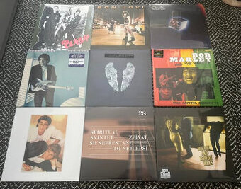 LP platne mix - Clash,Bon Jovi,Chris Rea,Coldplay,John Mayer