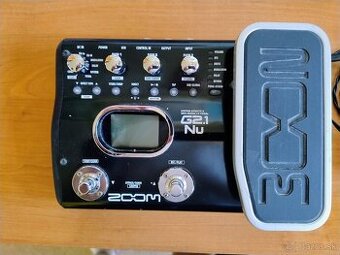 Predám gitarový multi efekt Zoom G2.1Nu