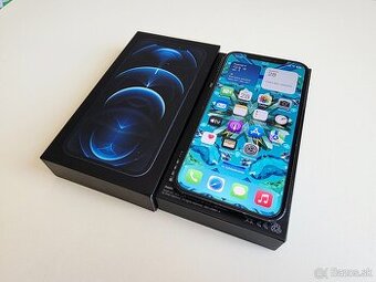 APPLE IPHONE 12 PRO 128GB PACIFIC BLUE,BATERKA 100%