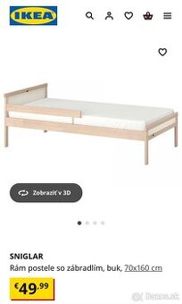 detska postel ikea
