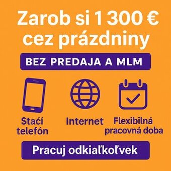 Letná brigáda 1300€
