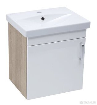 Kúpeľňová skrinka s umývadlom Naturel Vario Dekor 50x51x40 c