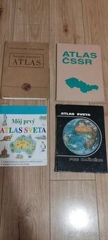 Staré Atlasy zemepisny, ČSSR, školský