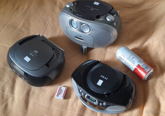 Predám rádiá - vajíčka - rádio + CD + kazeťák PHILIPS