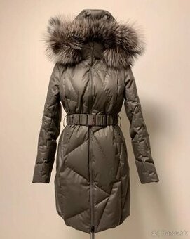 SPYDER - nádherná luxusná zimná páperová bunda XS/S