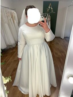Predám plus size svadobné šaty