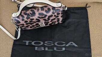 Kožená kabelka Tosca Blu