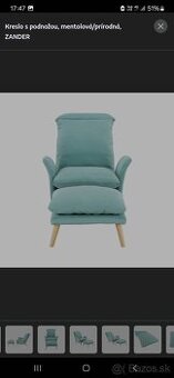 Polohovatelne kreslo