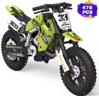 Motorka Cross, kompatibilné s LEGO Technic