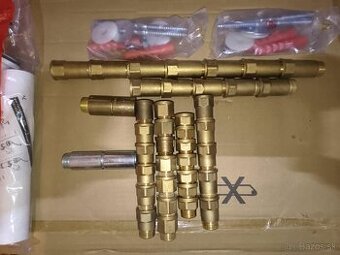 mosadzné šróbenie fitingy