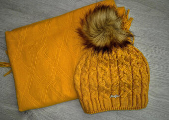 Nová čiapka + šál