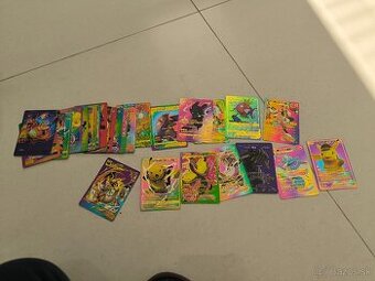 Pokémon karty farebné 35ks