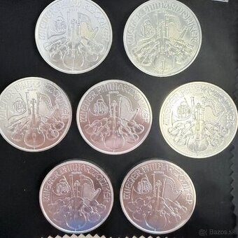 Philharmoniker strieborne mince