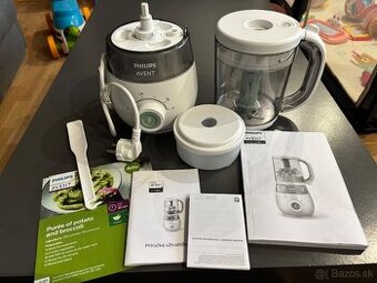 Philips Avent parný hrniec a mixér 4v1