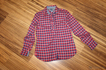 Dámska károvaná košeľa Tommy Hilfiger v. 36