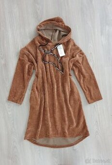 Zimné mikinové šaty