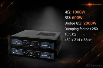 Predam úplne nový zosilovac Malone