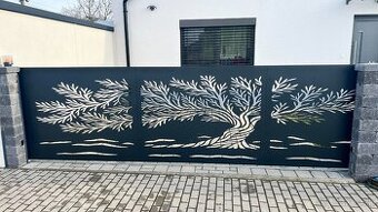 plotova vypln, cnc rezanie, dizajnove plechy, brany, ploty