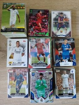 Futbalové kartičky - 500 kusov