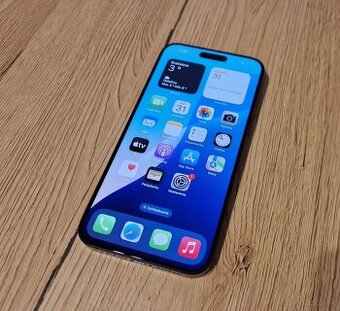 Apple iphone 15 pro max 256gb čierny titan