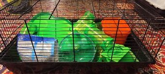 Klietka pre škrečka Plus krmivo