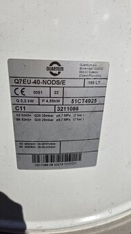 Stacionárny plynový zásobníkový ohrievač vody Quantum Q7EU -