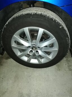 Škoda elektróny Alaris 16", GoodYear 205/55 - originál Škod