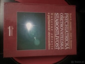 Psychiatrická ošetrovateľská starostlivosť.
