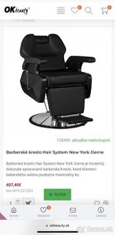 Barberské kreslo