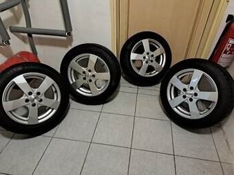 4 x disk DEZENT TD 6.0 x 15 5x100 ET38 + pneu