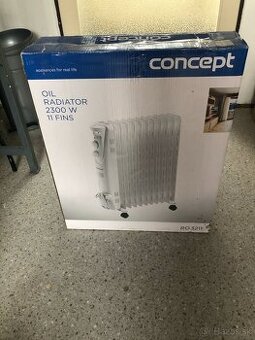 Concept oil radiator 2300 w 11 fins