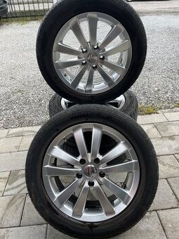 5x110 R16 Hliníkové disky s 205/55/16 letnými pneu