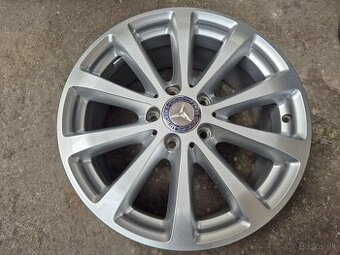 5x112r17 ET40 x 7,5 eektróny originál MERCEDES + snímače