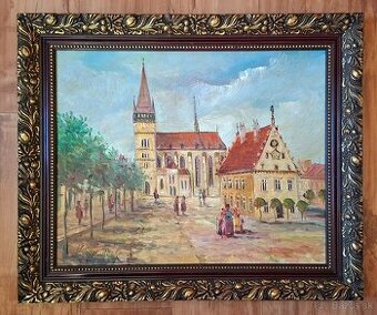 Obraz BARDEJOV 39x49 olej