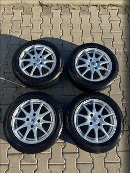 Hliníkové disky DEZENT 4x108 R15 + letné pneumatiky