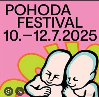 Kupim 2 listky na Pohodu ( nie eticket)