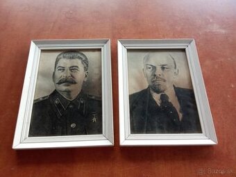 Stalin,Lenin - obrazy