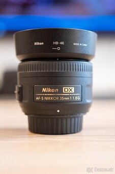 Nikon NIKKOR 35 mm f/1.8G AF-S DX