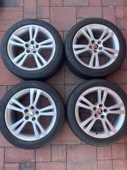Orig. hliníkové disky Škoda R16, 5x112
