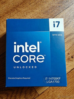 CPU Intel I7 14700KF LGA 1700✅