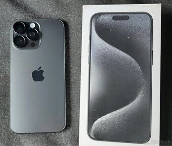 iPhone 15 Pro Max - black