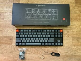 Predám Keychron K8 mechanickú klávesnicu