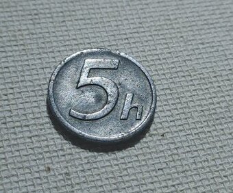 5 halier slovenský štát R 1942