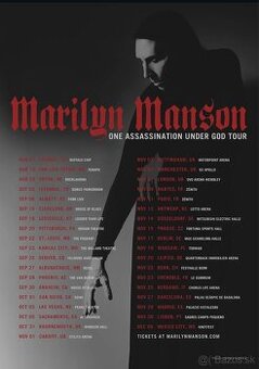 Marilyn Manson Praha