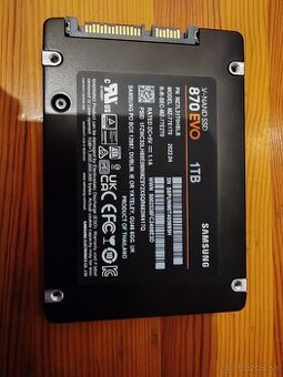 Predám SATA SSD SAMSUNG 870 EVO 1TB